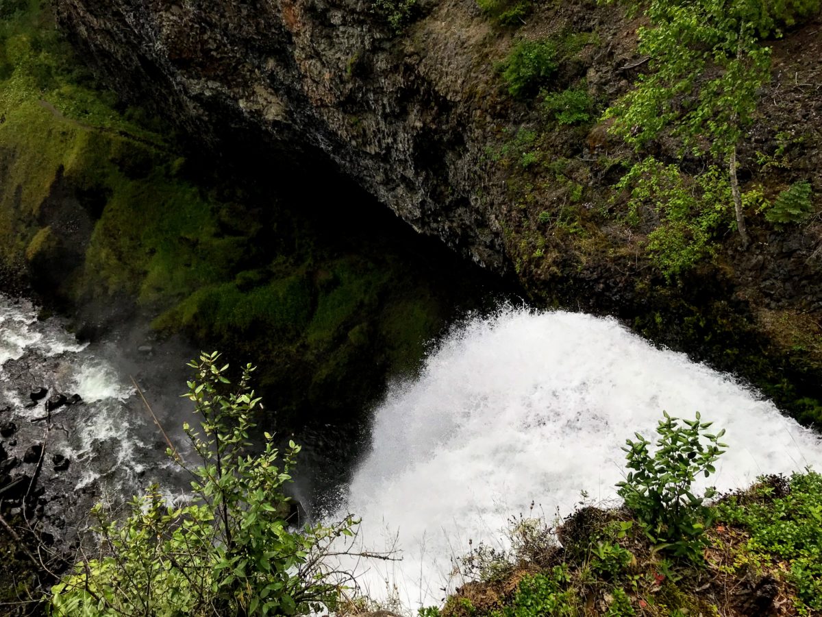 Bovenaanzicht Moul Falls