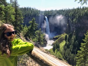 Helmcken Falls - wells gray provincial park reisverslag