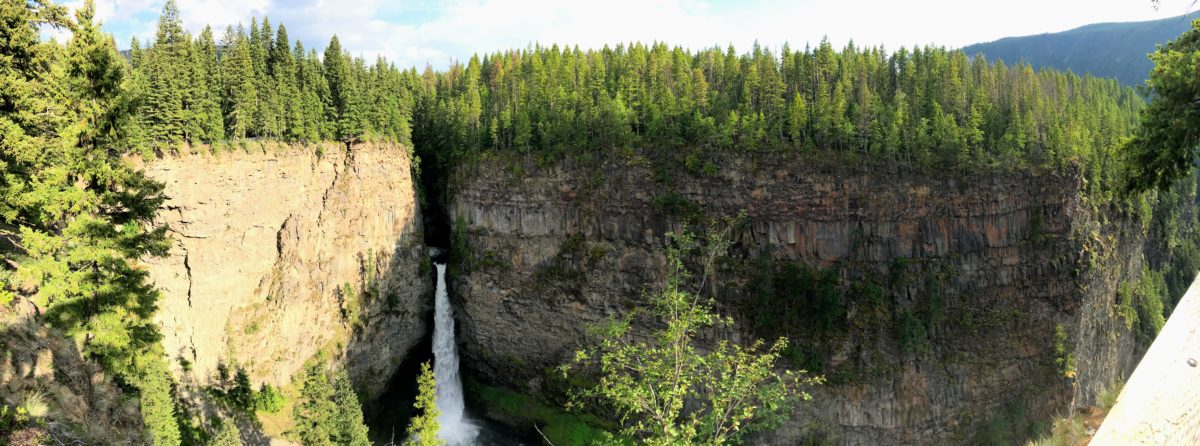 Spahats Falls View platform 