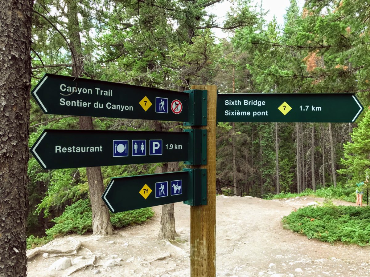 Canyon Trail Maligne Canyon