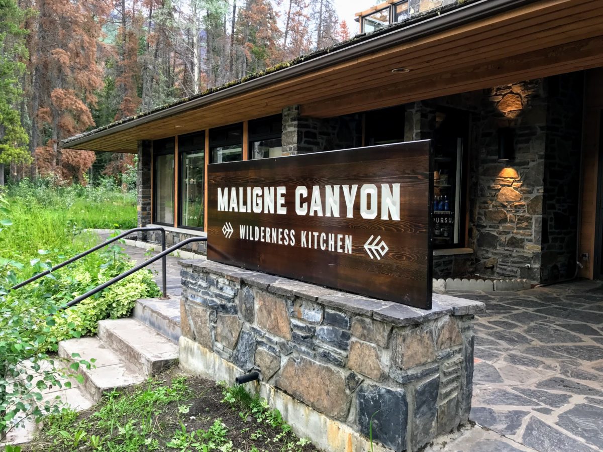 Maligne Canyon Wilderness Kitchen