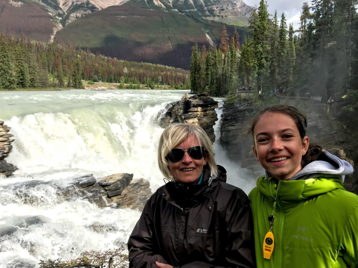 Reisverslag Athabasca Falls