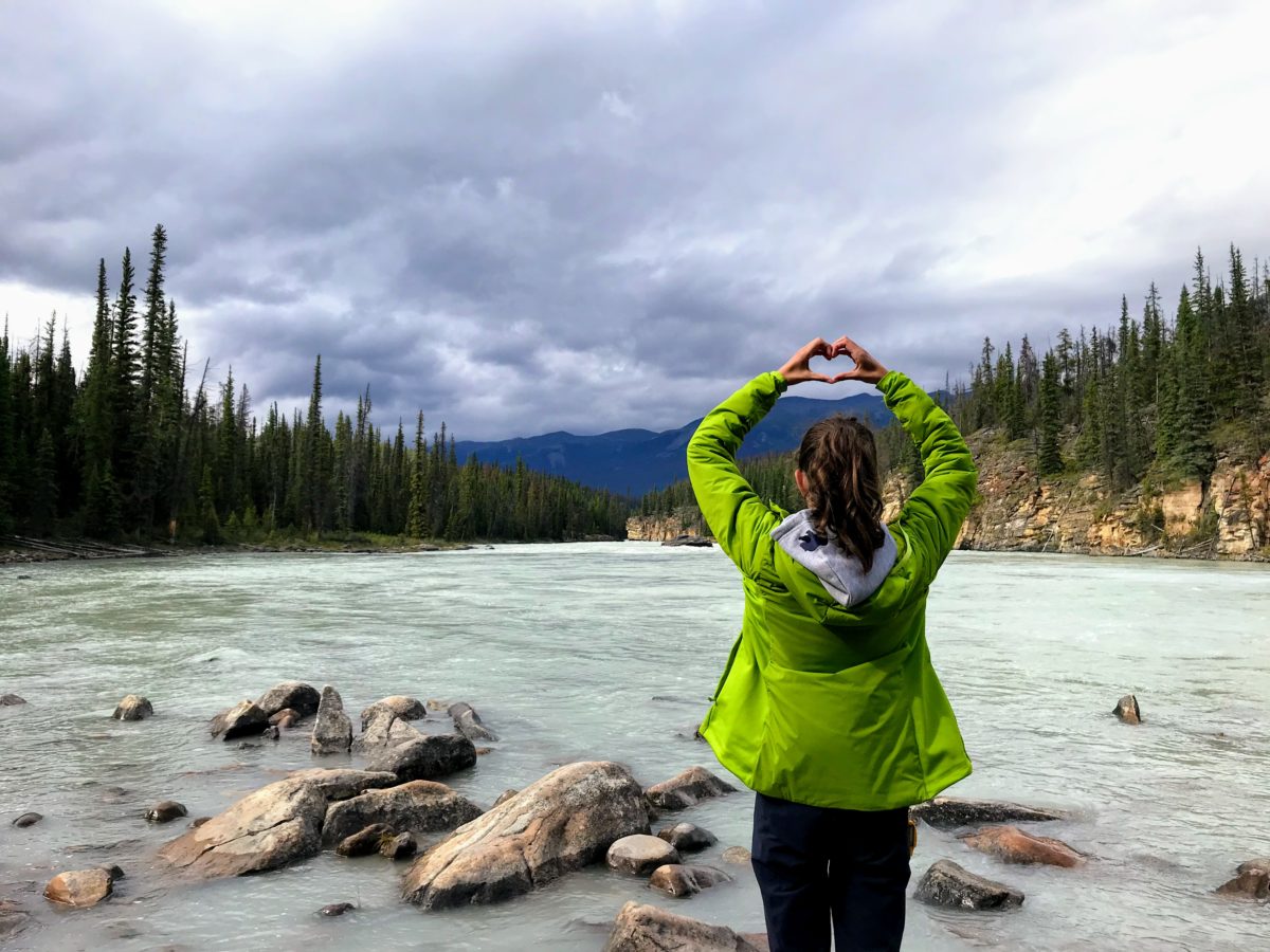 Reisverslag Athabasca Falls Jasper National Park