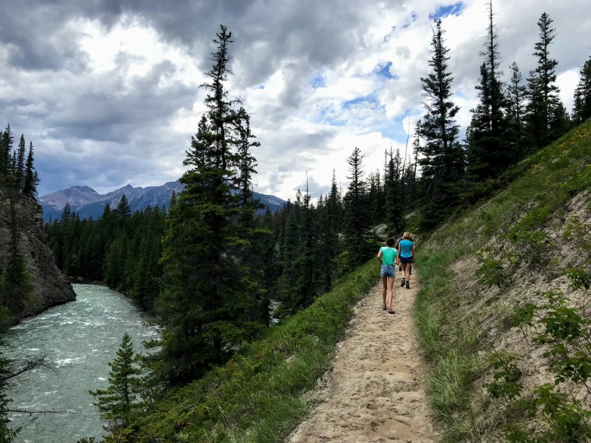 Wandeling in Maligne Canyon