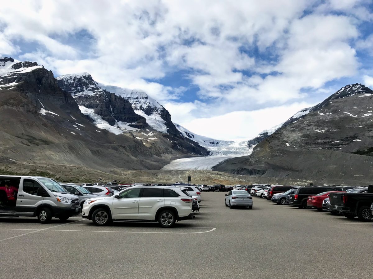 Columbia Icefield Parking