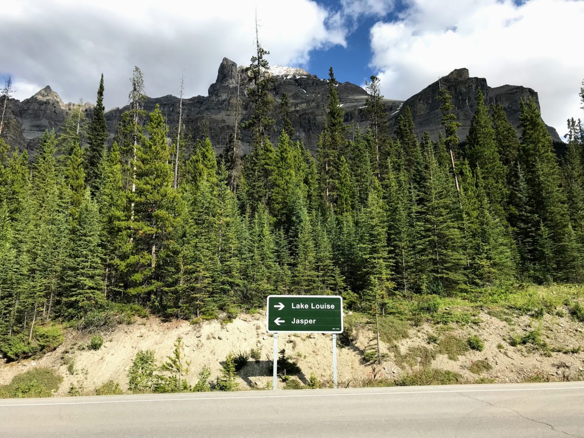 Icefields Parkway - van Jasper naar Lake Louise