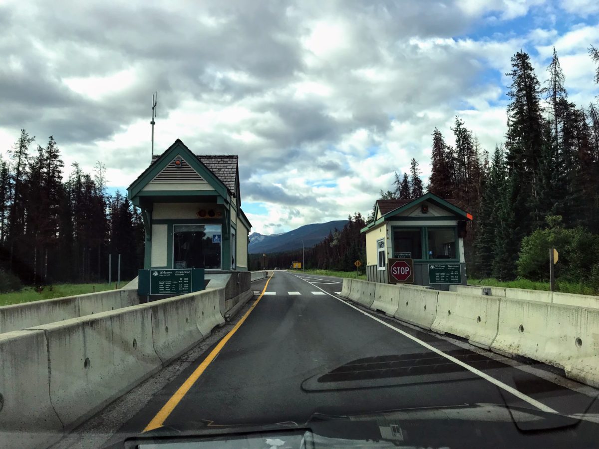 Ingang Jasper National Park