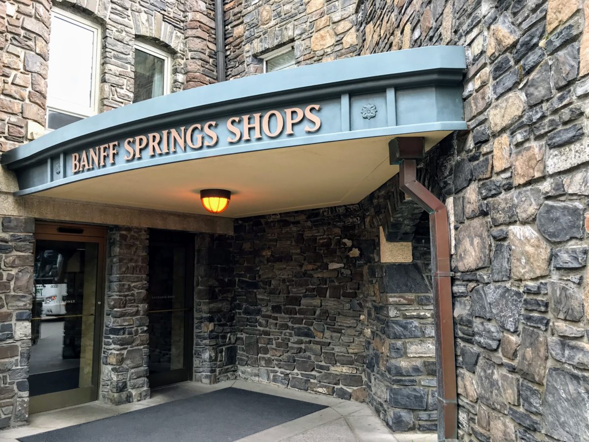 Banff Springs Shops