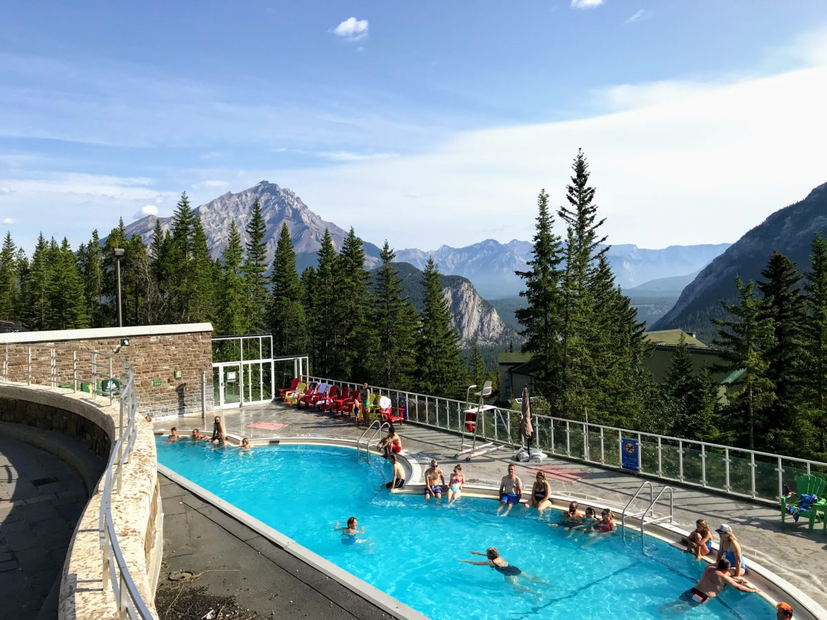 Banff Upper Hot Springs - zwembad