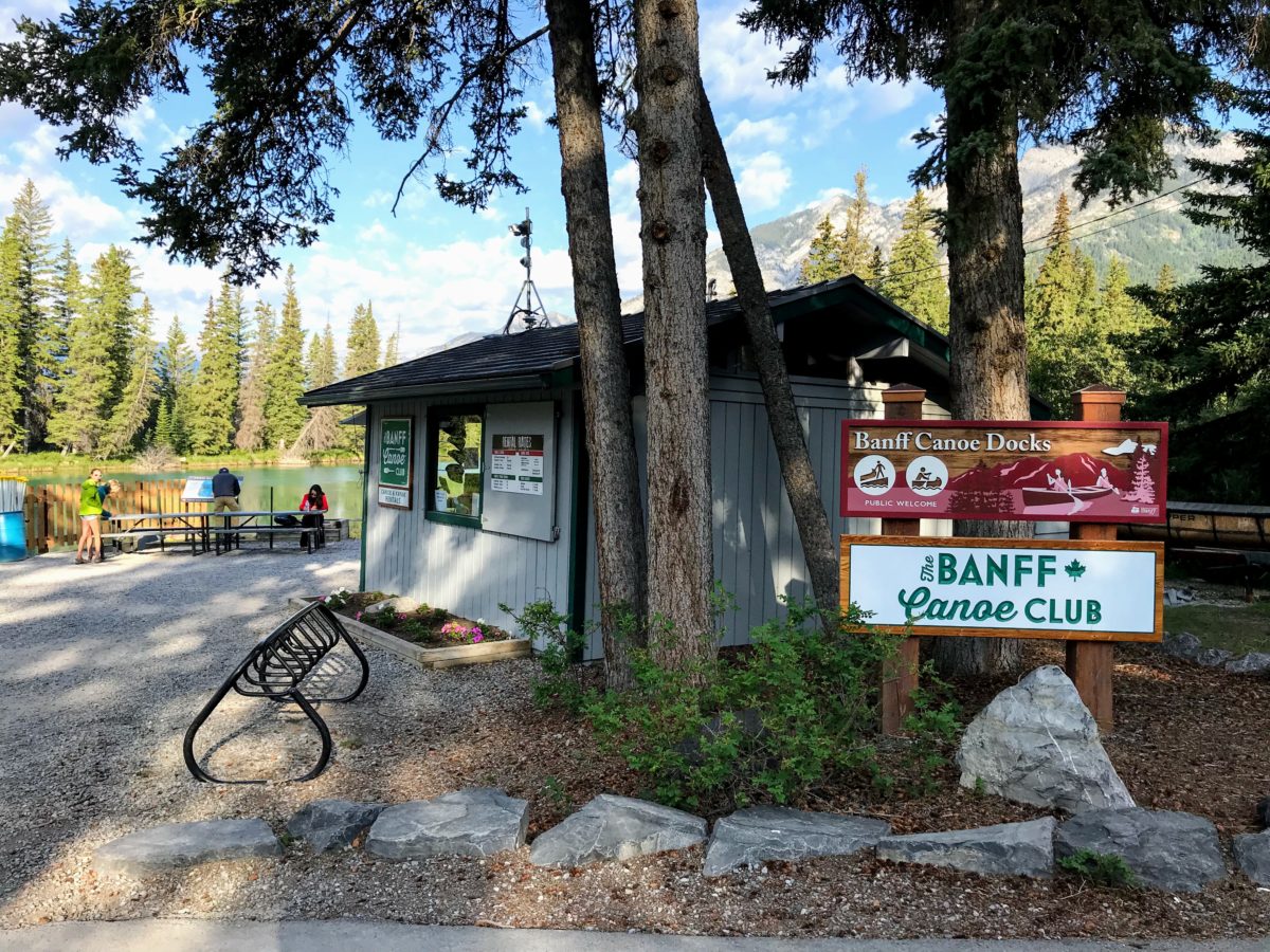 The Banff Canoe Club - Docks