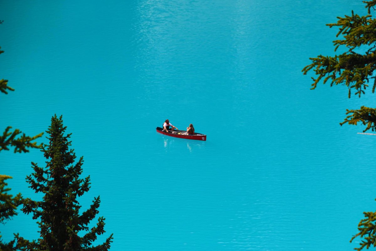 Moraine Lake Kano varen