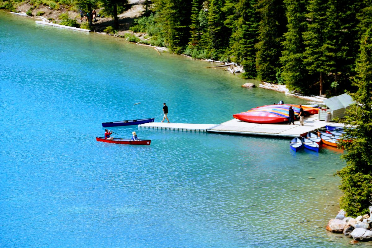 Moraine Lake kano verhuur