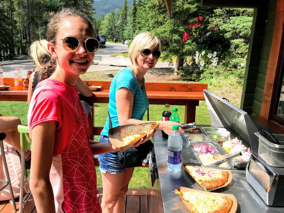 Pizza Lake Minnewanka