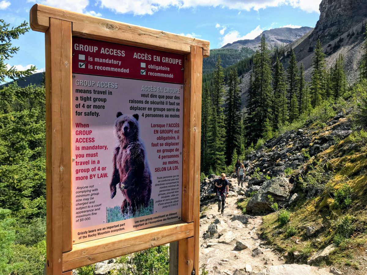 Consolation Lakes Group Access is recommended