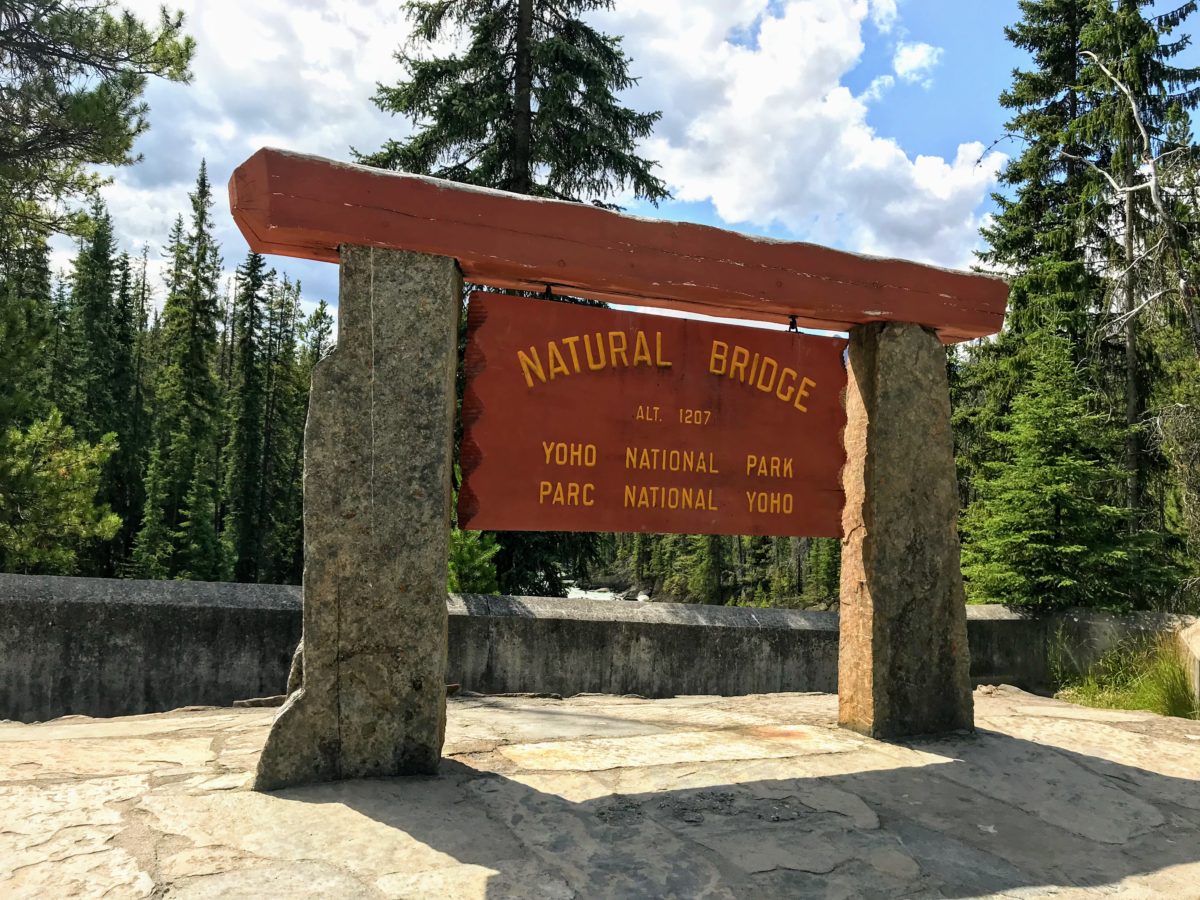 Natural Bridge Yoho National Park