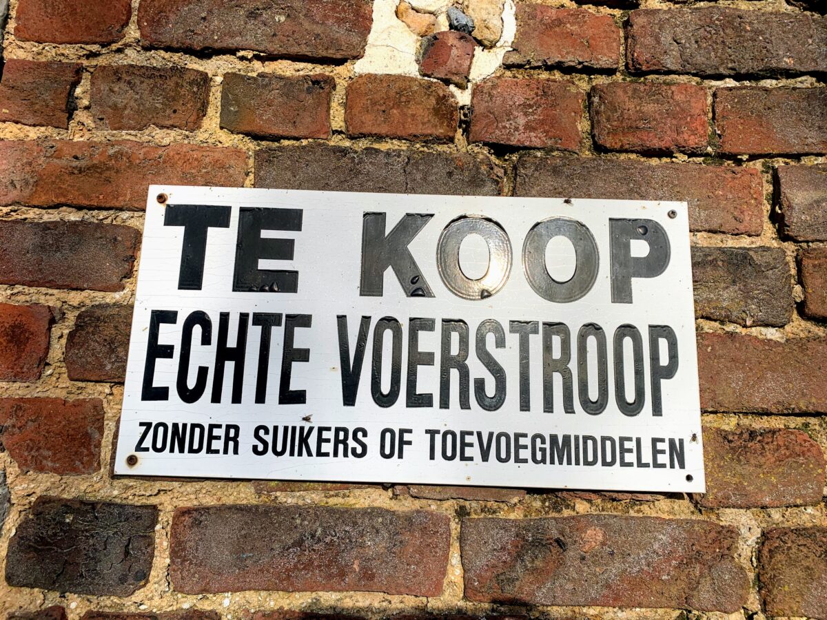 Te koop echte voerstroop zonder z-suikers of toevoegmiddelen