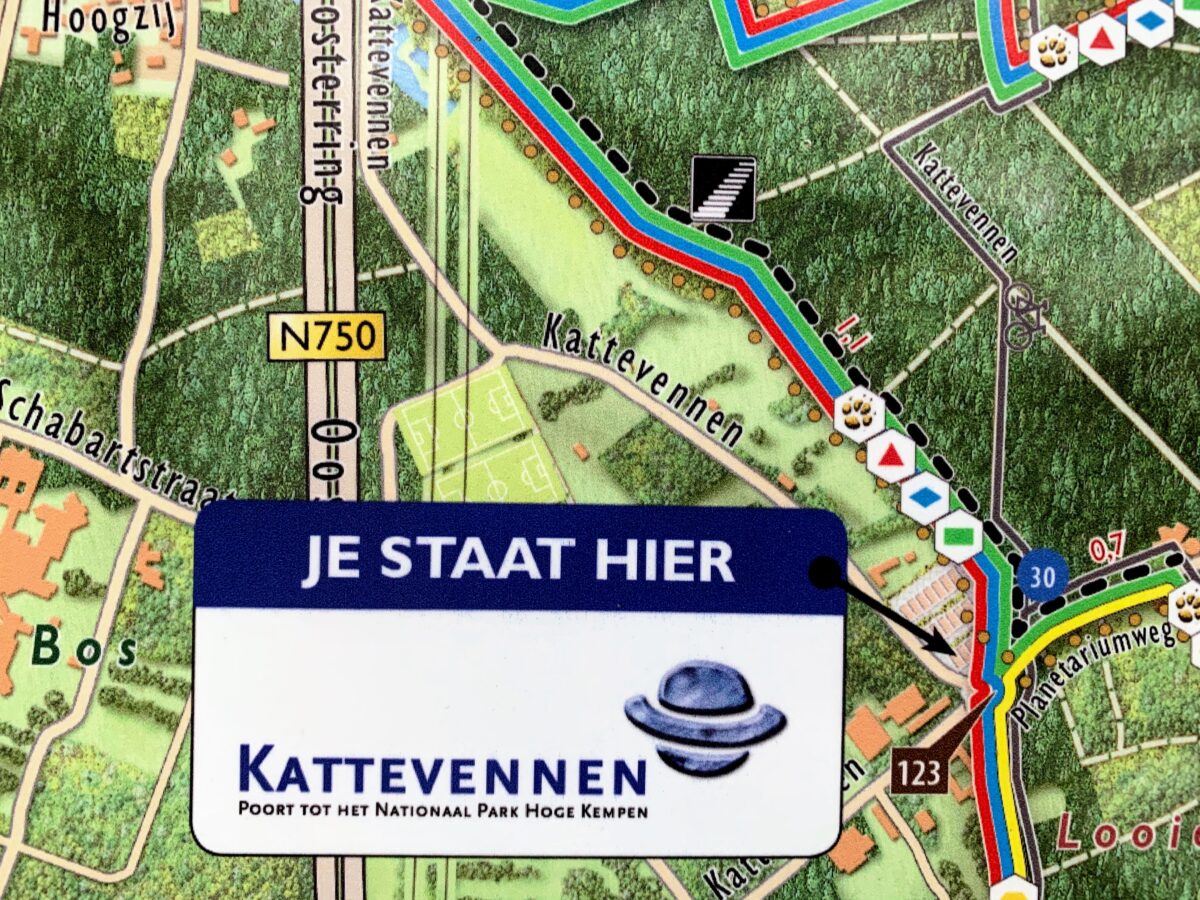 Wandelroutes Kattevennen