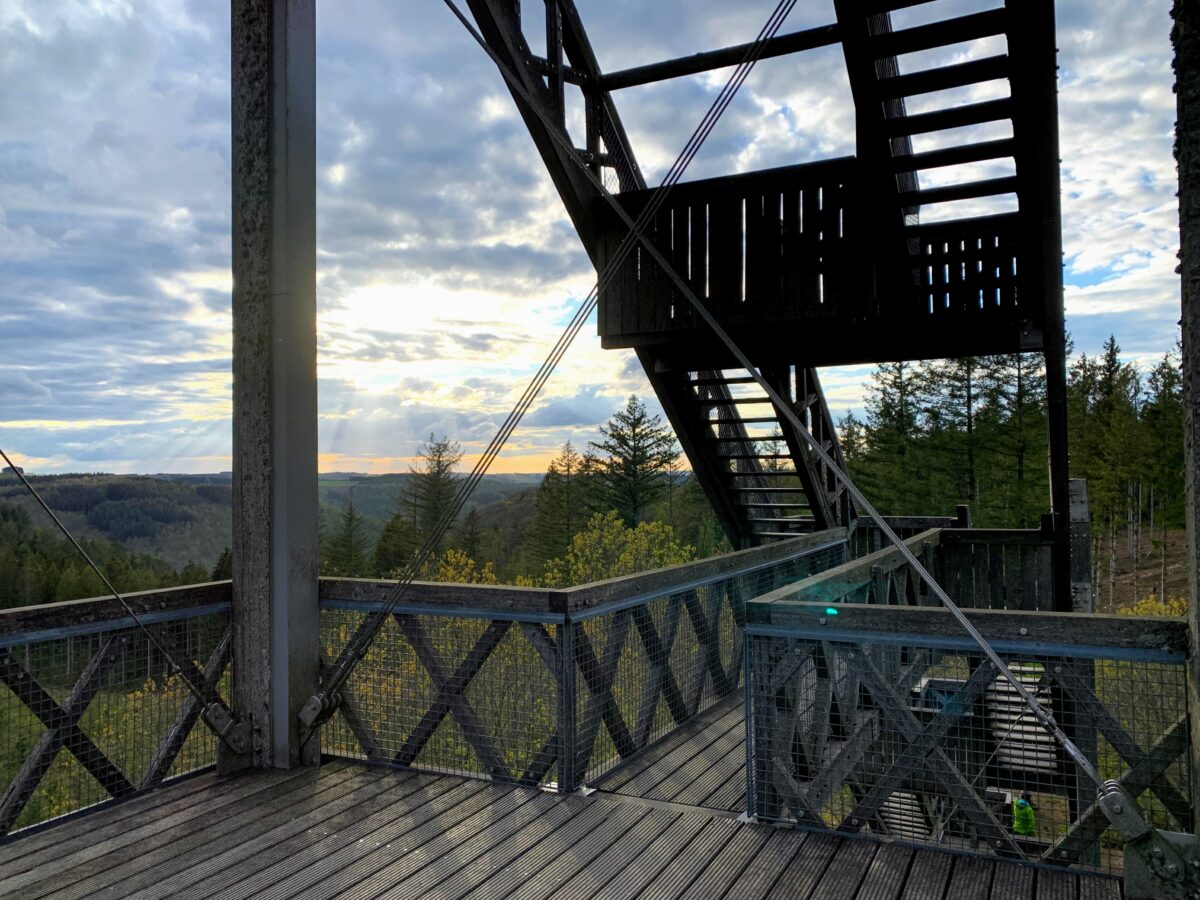 Trappen uitkijktoren van Bouillon