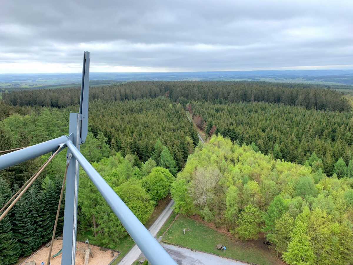 Uitzicht vanaf La Tour du Millénaire