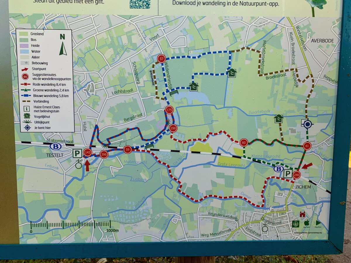 Wandelroutes Demerbroeken